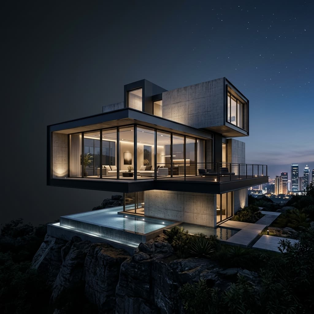 ZivanaKrib Luxury 3D Architectural Residence